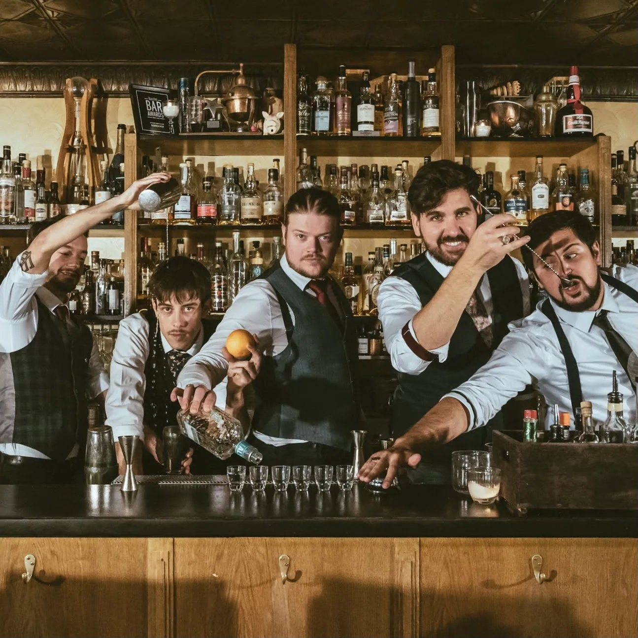 L'équipe Moonshiner